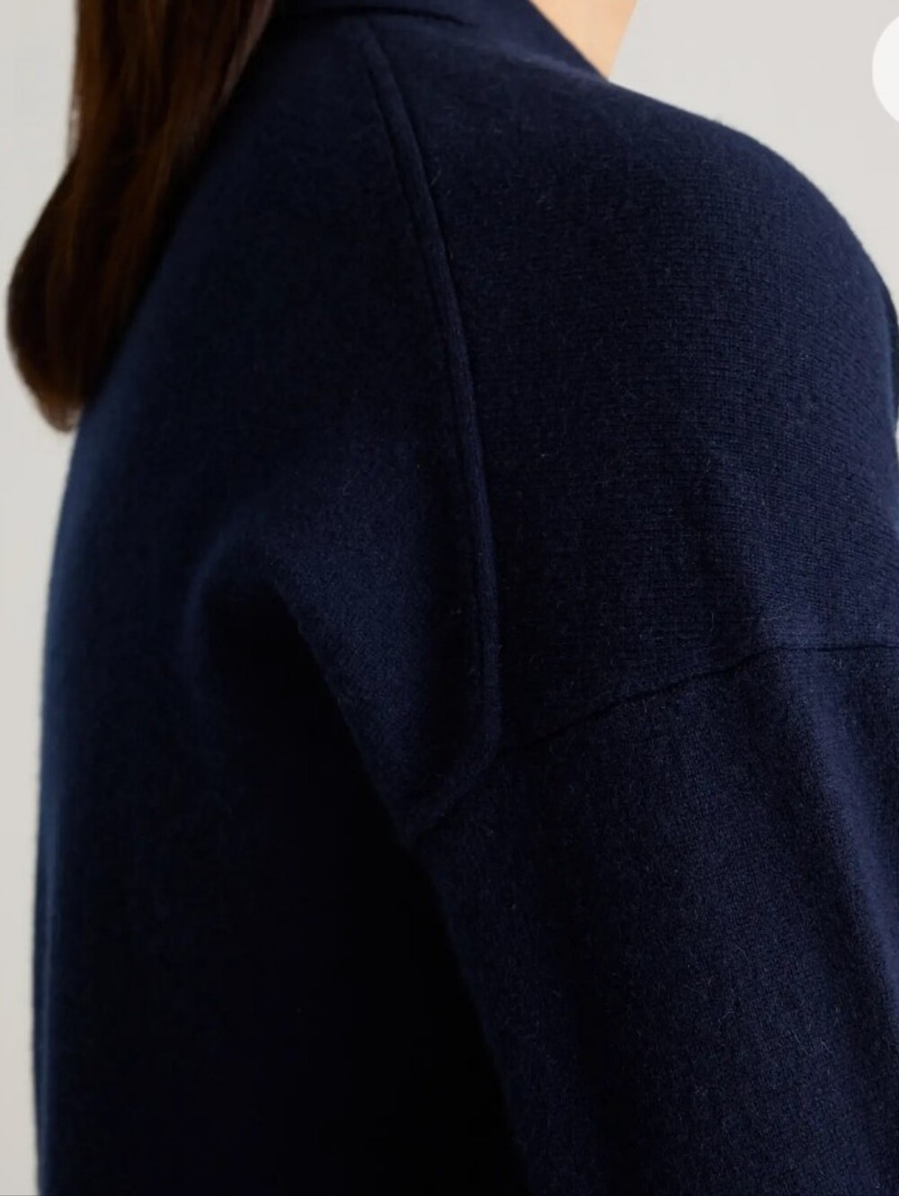 Quince Mongolian Cashmere Polo Sweater - L - Picture 2 of 6